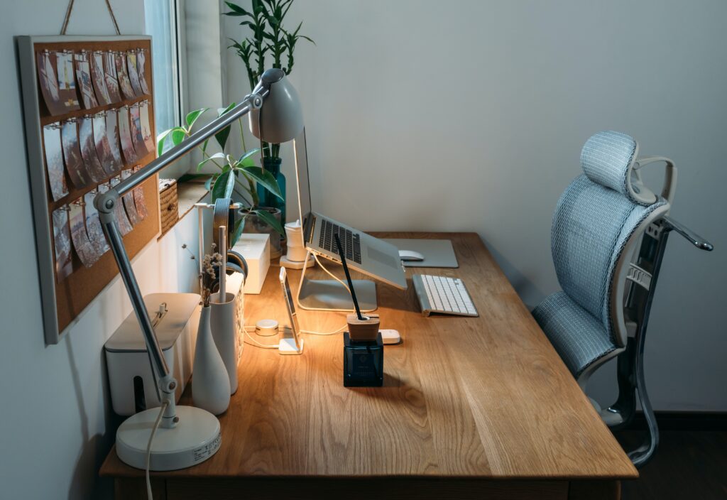 ergonomic office space