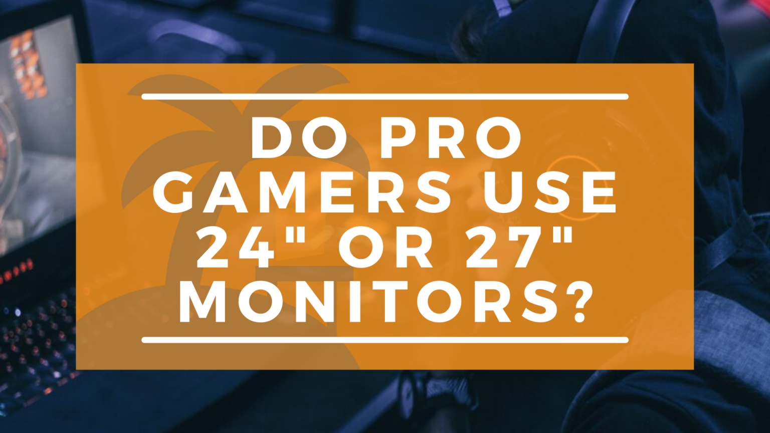 The BEST Monitor Size For Gaming A Look At 24 vs 27 Inch